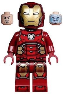 Foto 2 | Figura Lego Superheroes Iron Man con Power Blast - Venta Internacional