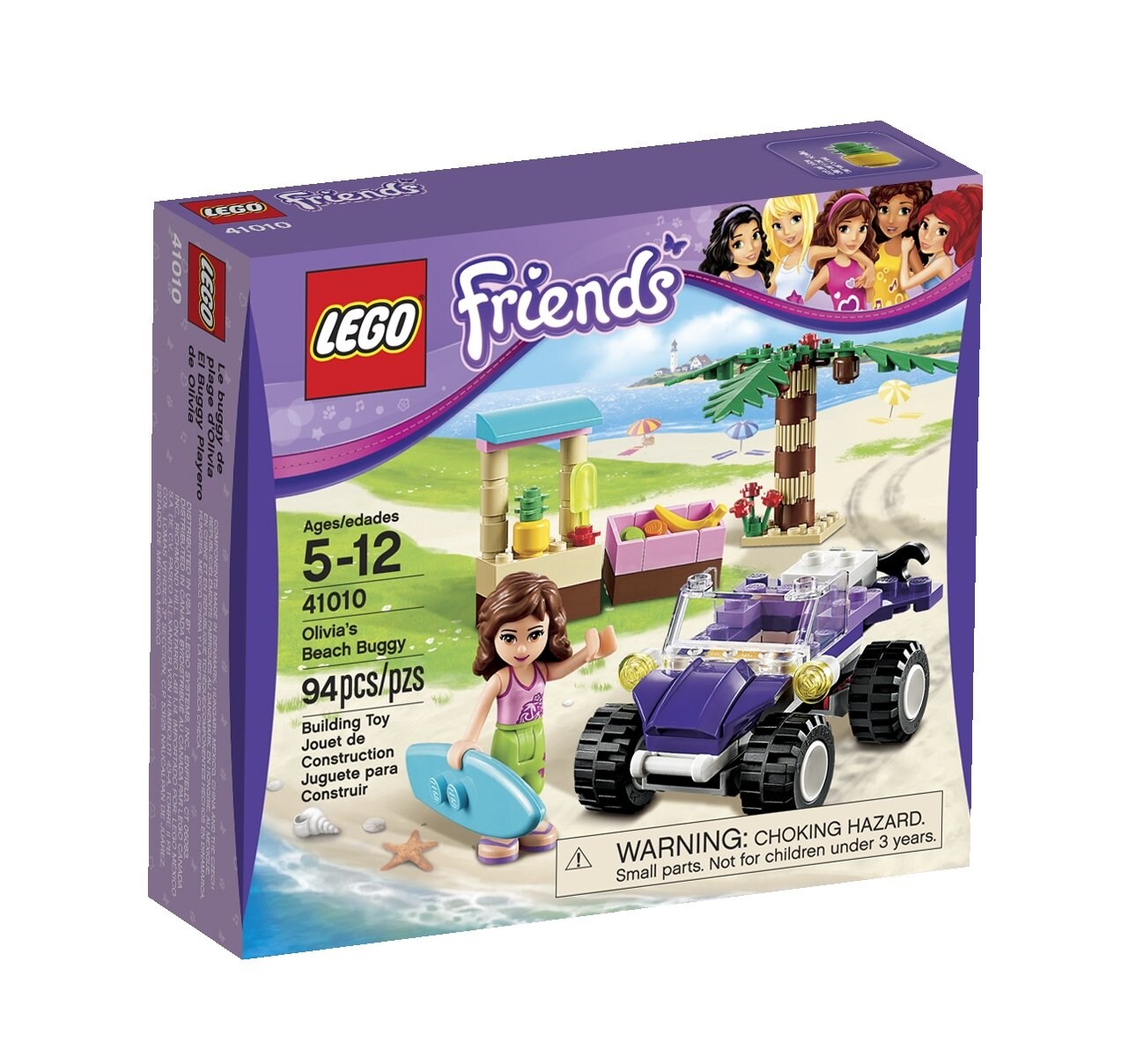 Cochecito de Playa de Olivia Lego Friends - Venta Internacional $1,013