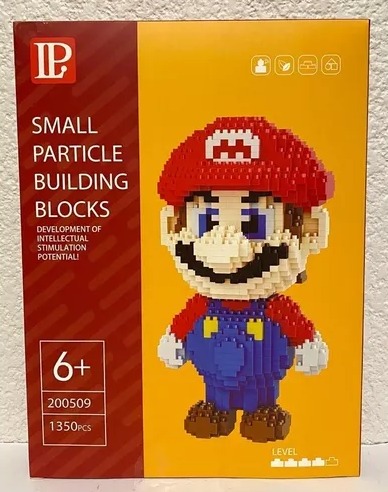 Foto 3 pulgar | Mario Bros Set De Construcción Bloques Armables Con 1350 Piezas