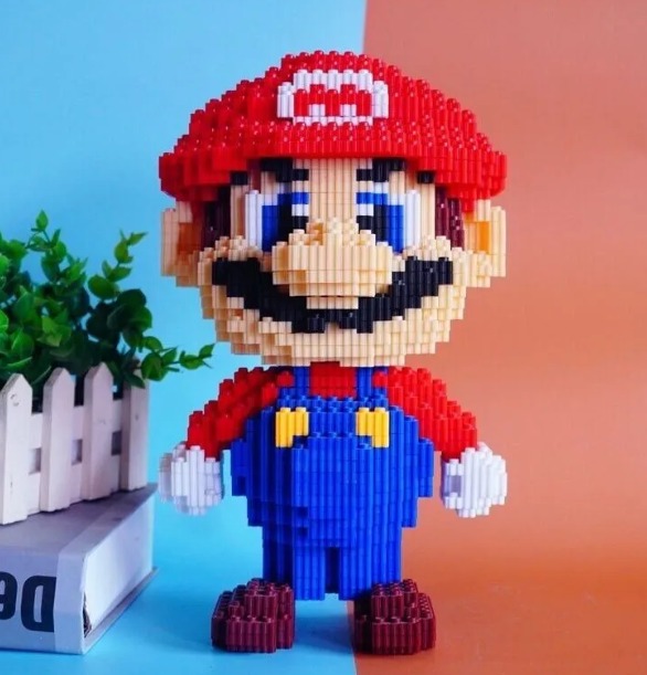 Foto 5 pulgar | Mario Bros Set De Construcción Bloques Armables Con 1350 Piezas