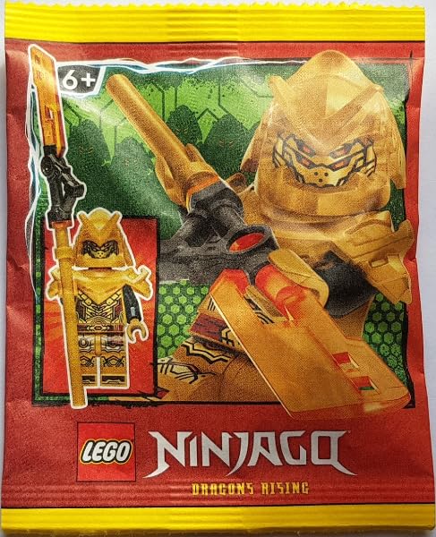 Foto 4 pulgar | Figura Lego Ninjago Dragons Rising: Imperium Claw Hunter con Espada - Venta Internacional