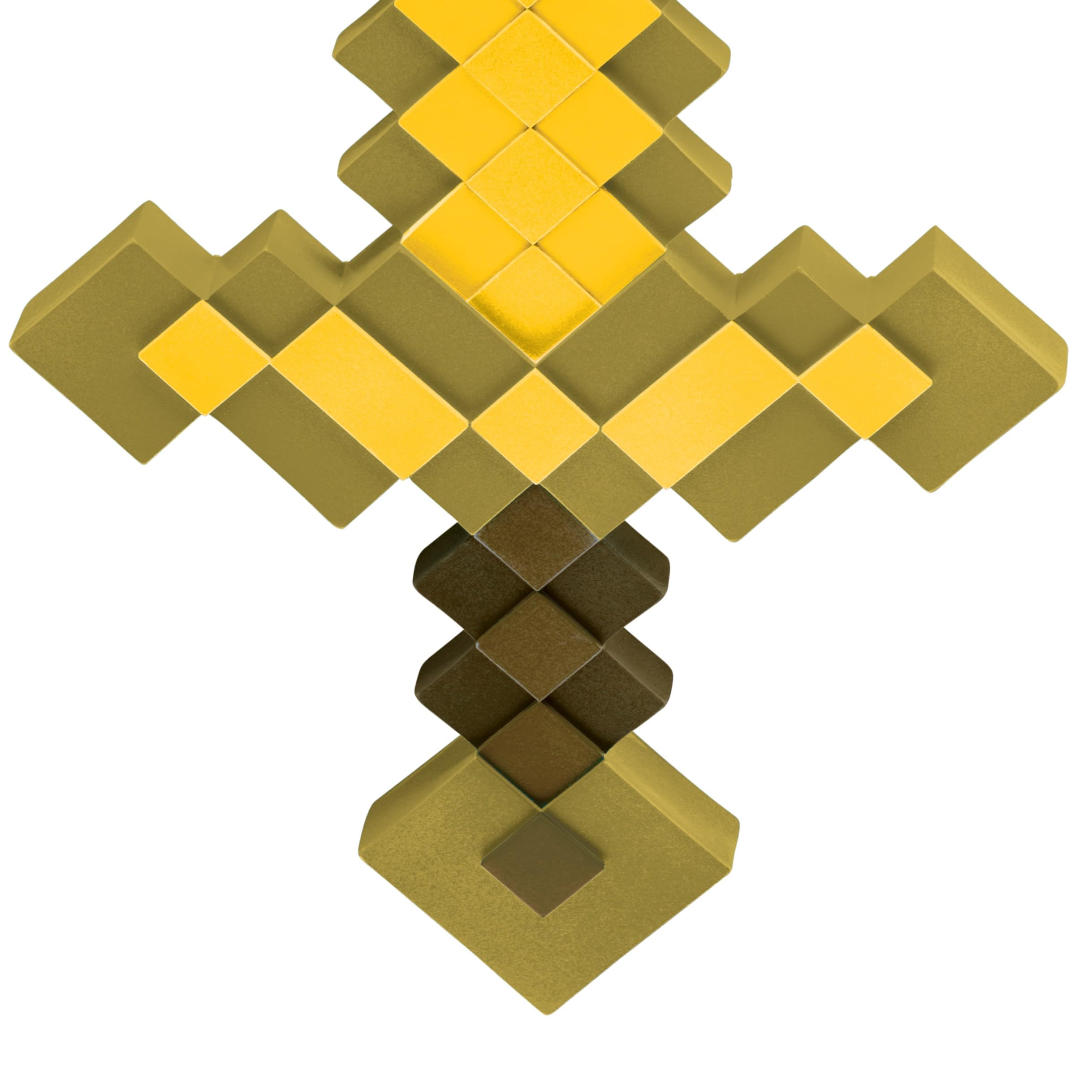 Foto 4 pulgar | Accesorio De Disfraz Disfraz Minecraft Gold Sword Para Niños - Venta Internacional.