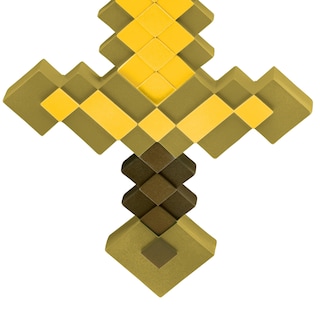 Foto 3 | Accesorio De Disfraz Disfraz Minecraft Gold Sword Para Niños - Venta Internacional.
