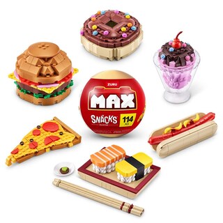 Foto 4 | Max Juguete Miniatura Snacksbuilding Bricks
