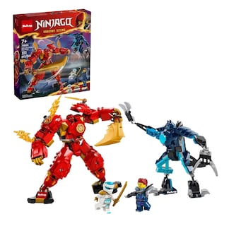 Foto 1 | Juguete De Construcción Ninja Con Un Mech Elemental Del Fuego De Kai, Belug Multicolor