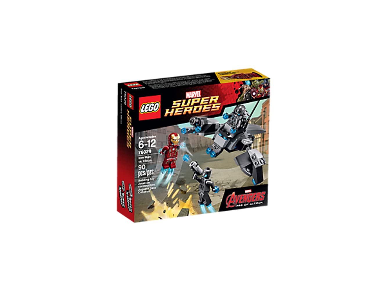Foto 2 pulgar | Juguete Lego Avengers #1 76029 Con 4 Minifiguras De 6 A 12 Años - Venta Internacional.