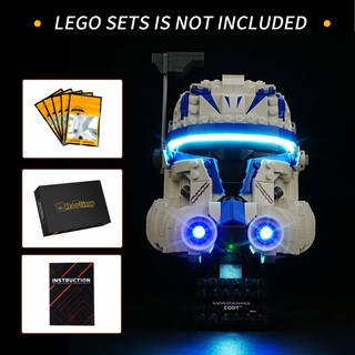 Foto 2 | Set De Iluminación Led Rorliny Para Lego Star Wars Captain Rex 75349 - Venta Internacional.