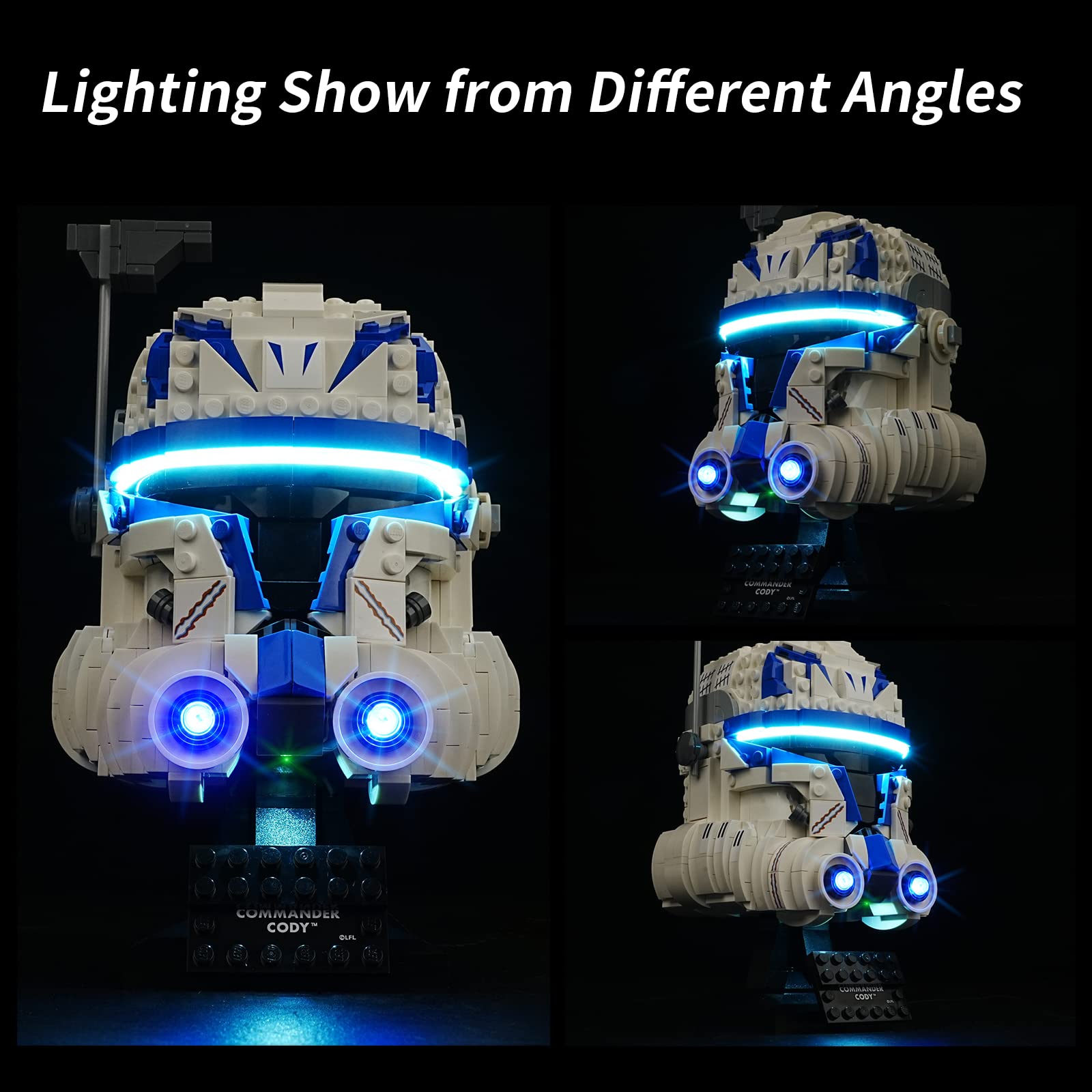 Foto 6 pulgar | Set De Iluminación Led Rorliny Para Lego Star Wars Captain Rex 75349 - Venta Internacional.