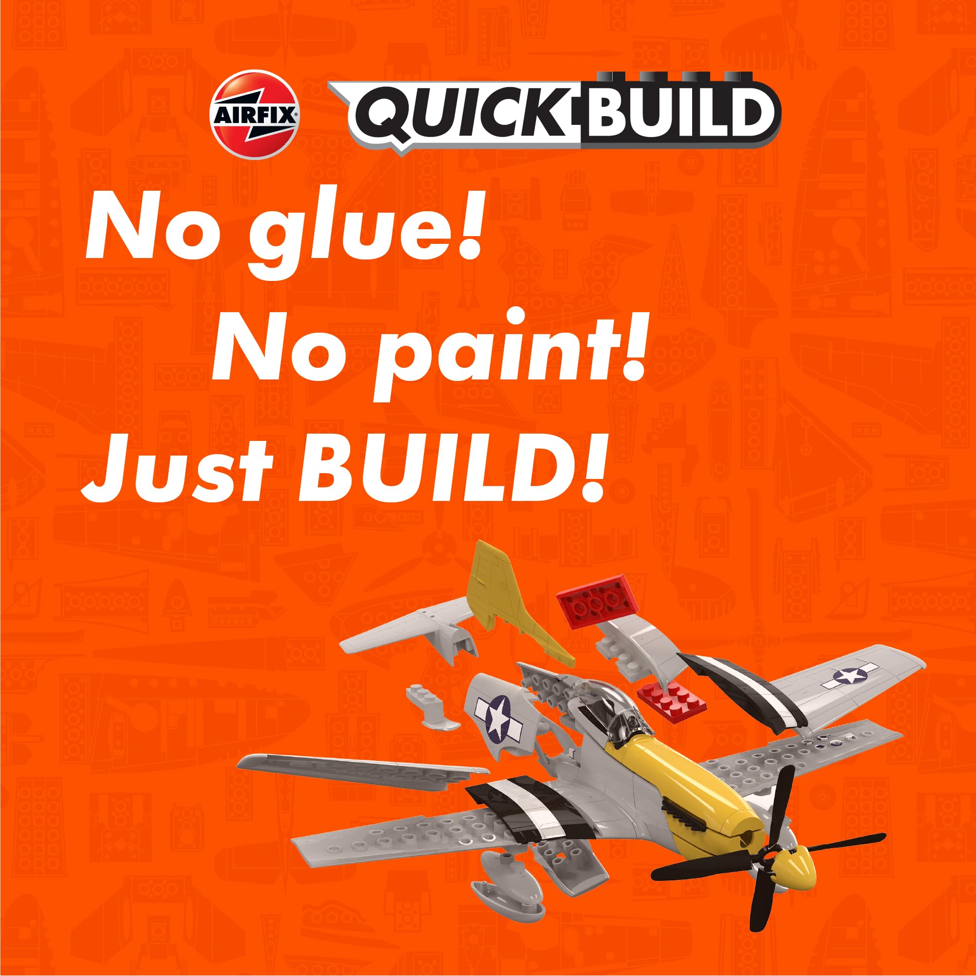 Foto 2 | Kit De Maquetas De Plástico Airfix Quickbuild P-51d Mustang - Venta Internacional.