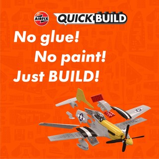 Foto 2 | Kit De Maquetas De Plástico Airfix Quickbuild P-51d Mustang - Venta Internacional.