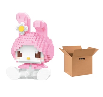 Foto 1 | Set Mini Bloques Armables My Melody Kuromi 406 Pzs Rosa