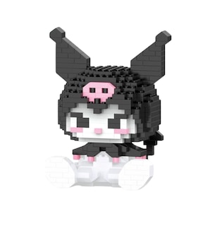 Foto 2 | Set Mini Bloques Armables Kuromi 396 Pzs Negro