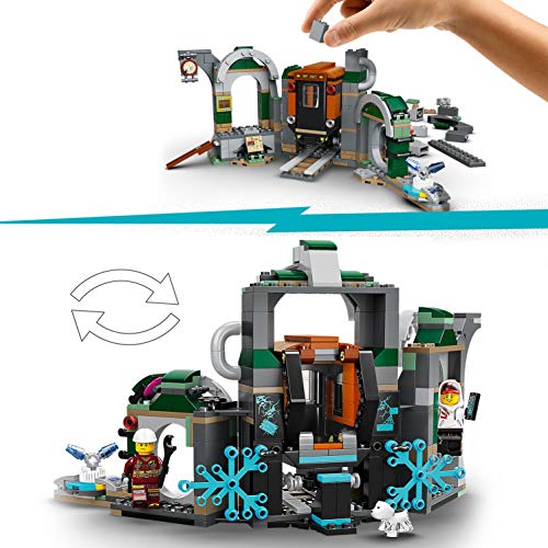 Foto 4 pulgar | Set de Construcción Lego Hidden Side 70430 Newbury Subway con Aplicación AR Games - Venta Internacional