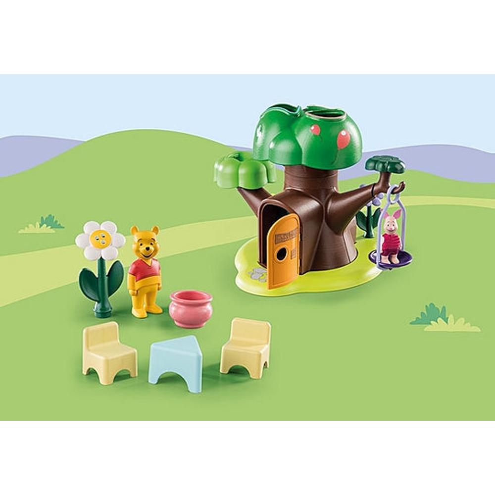 Foto 4 pulgar | Playmobil 123: Winnie The Pooh y Puerquito Casa del Árbol