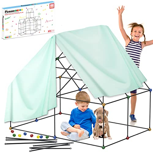 Foto 2 pulgar | Kit De Construcción Fort Picassotiles Para Niños, 150 Piezas Con Túnel - Venta Internacional.