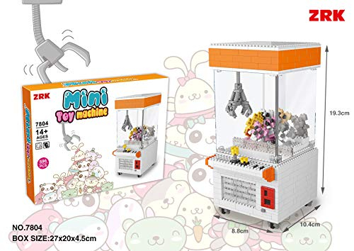 Foto 3 | Set Expositor De Microbloques Claw Machinel Para Niños O Adultos - Venta Internacional.