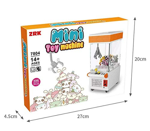 Foto 4 | Set Expositor De Microbloques Claw Machinel Para Niños O Adultos - Venta Internacional.