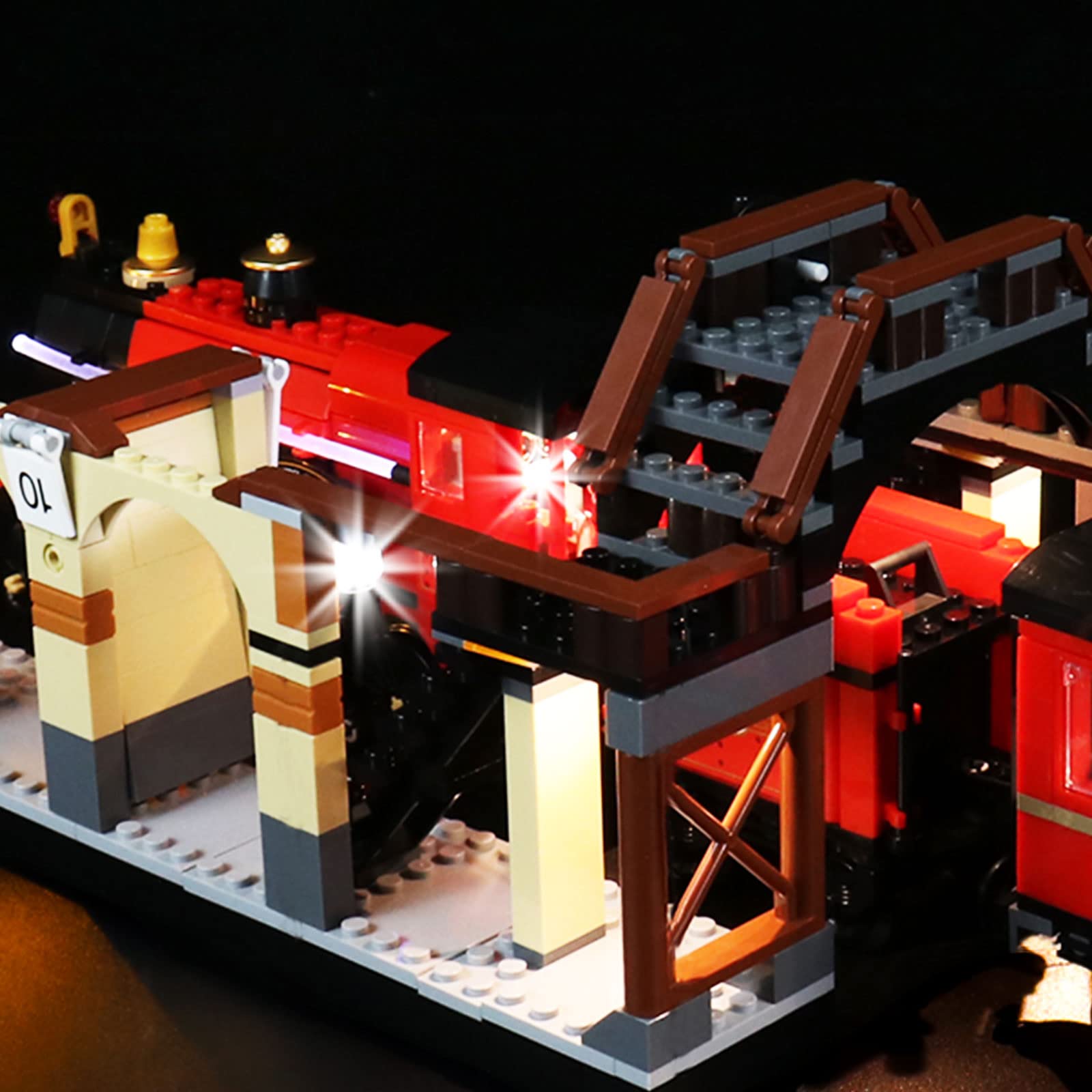 Foto 6 | Kit De Luces Led Bourvill Para Lego Harry Potter Hogwarts Expre - Venta Internacional.