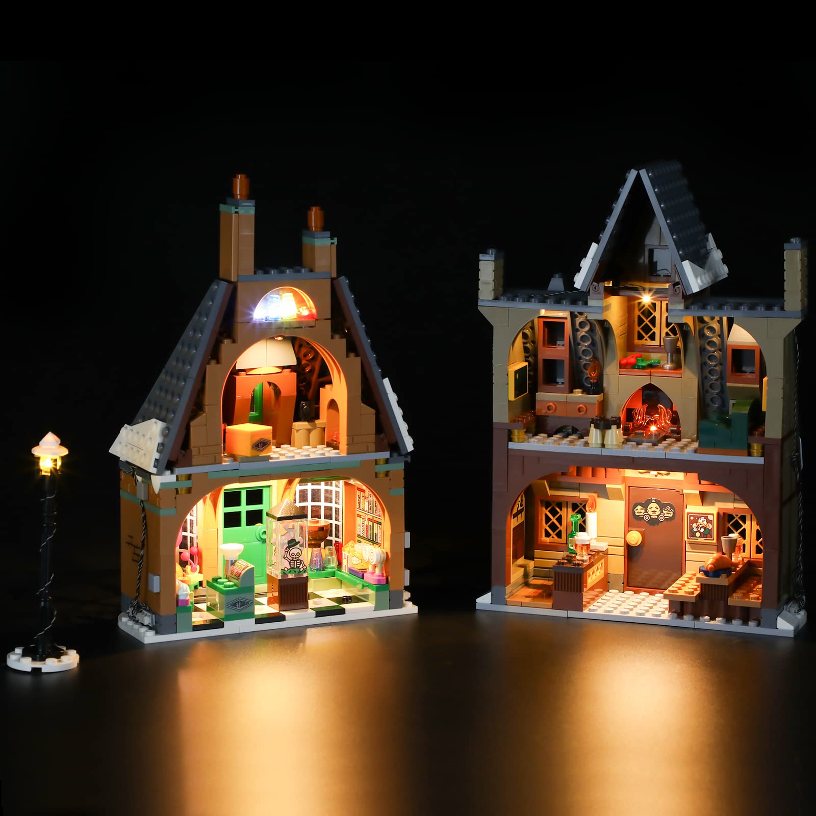 Kit De Iluminación Briksmax Para Lego Hogsmeade Village Visit 76388 - Venta Internacional.