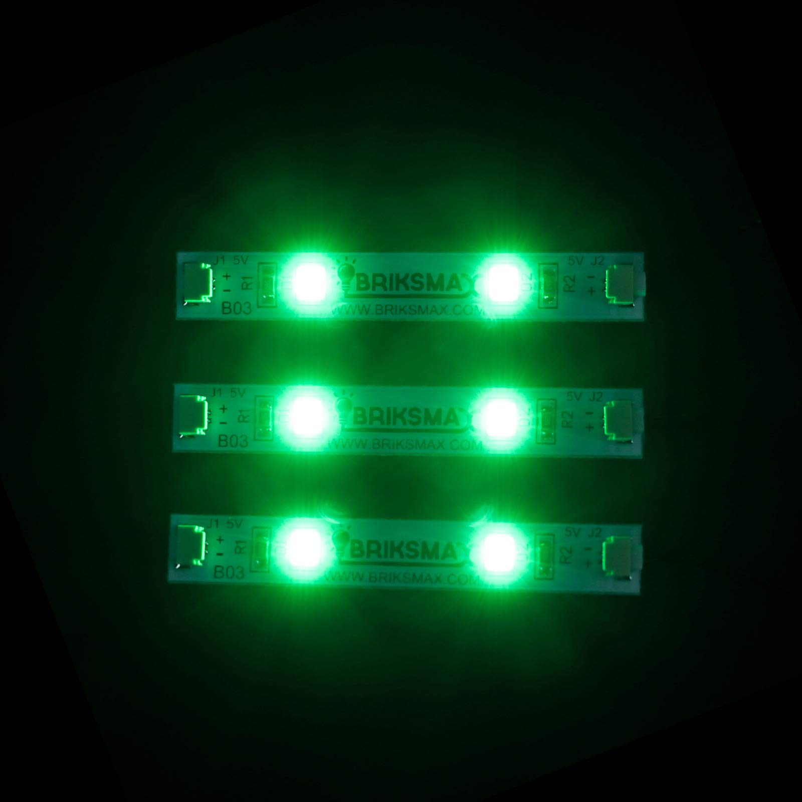 Foto 4 pulgar | Tira De Luces Led Briksmax Green Para Iluminación Diy Lego/moc - Venta Internacional.