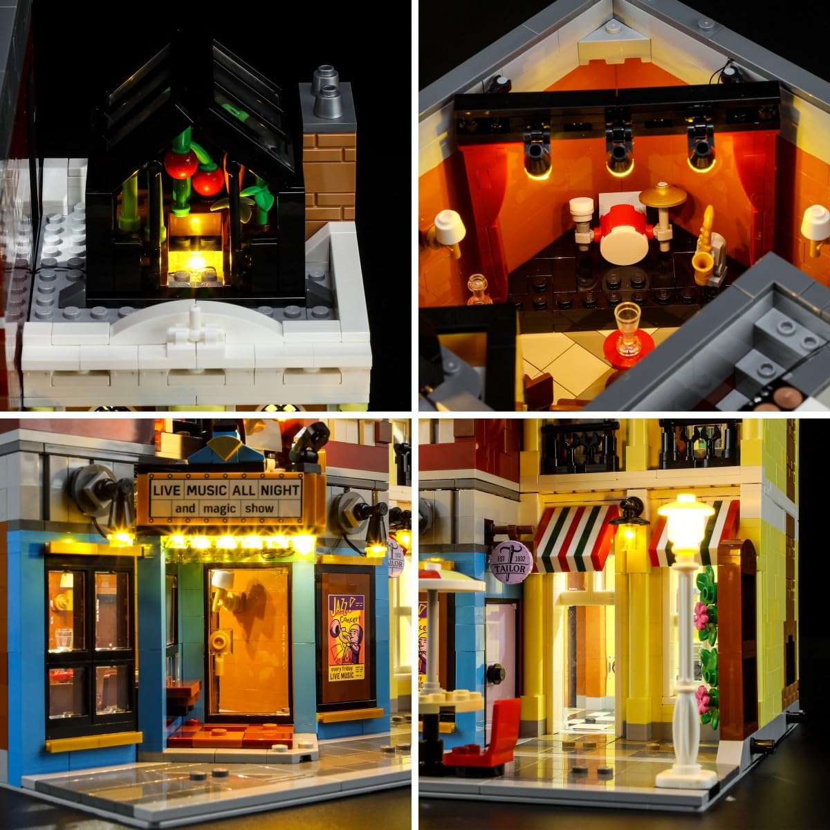 Foto 5 | Kit de Iluminación Lightailing 10312 Jazz-Club Lego - Venta Internacional