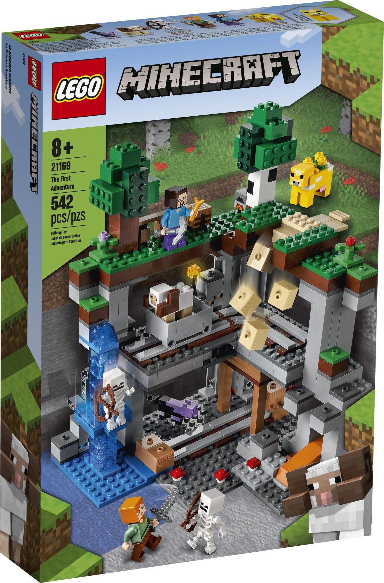 Foto 4 pulgar | Lego Minecraft La Primera Aventura 21169 con 542 Piezas - Venta Internacional