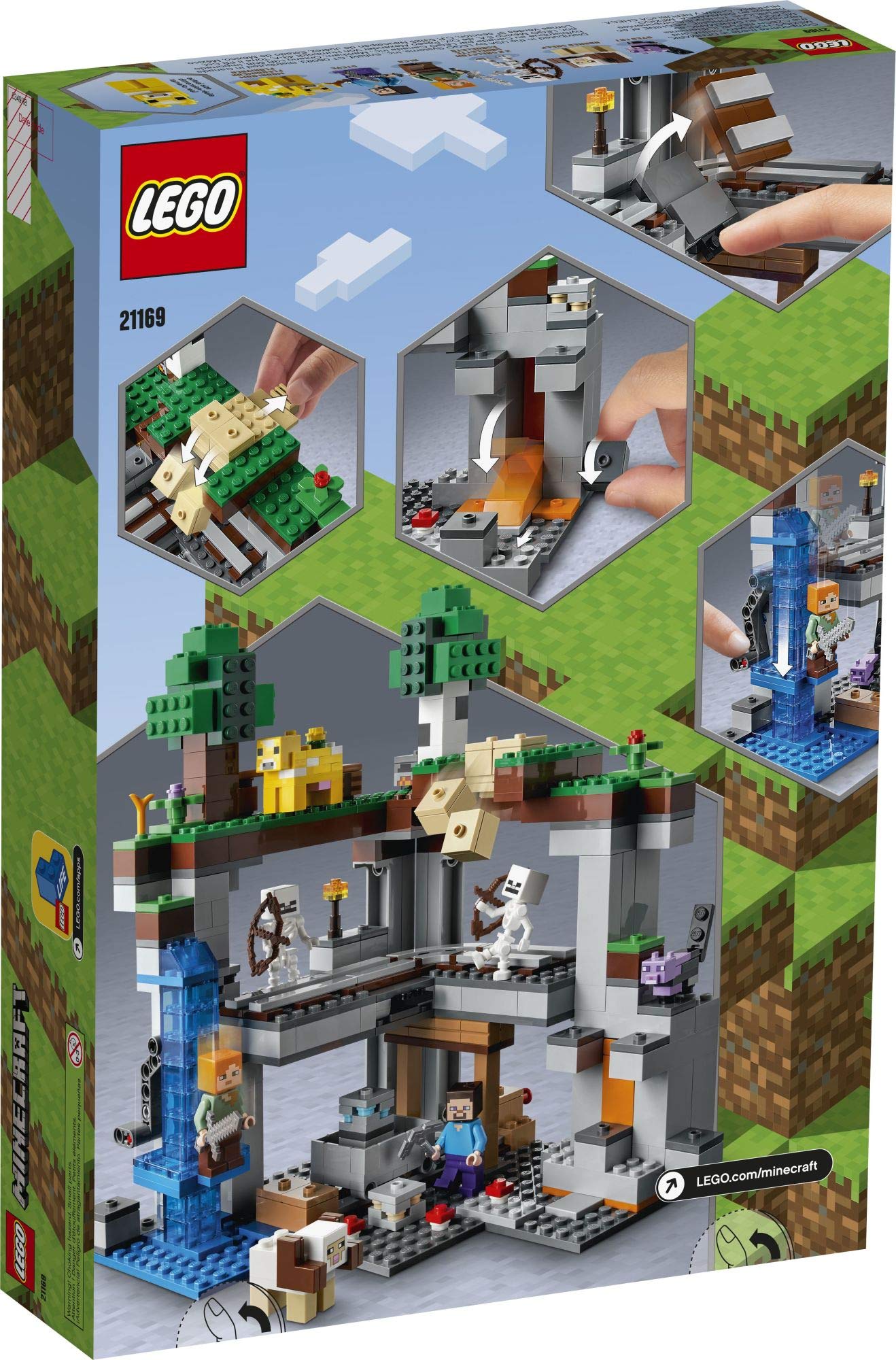 Foto 5 pulgar | Lego Minecraft La Primera Aventura 21169 con 542 Piezas - Venta Internacional