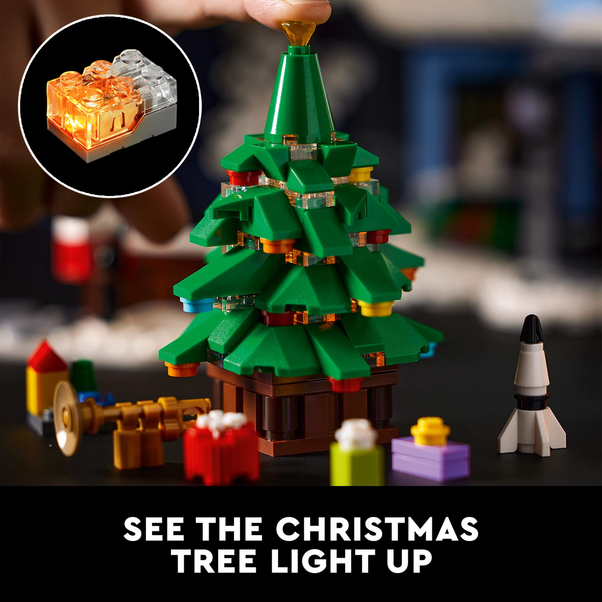 Foto 4 | Lego Icons Santa's Visit 10293 Christmas House - Venta Internacional