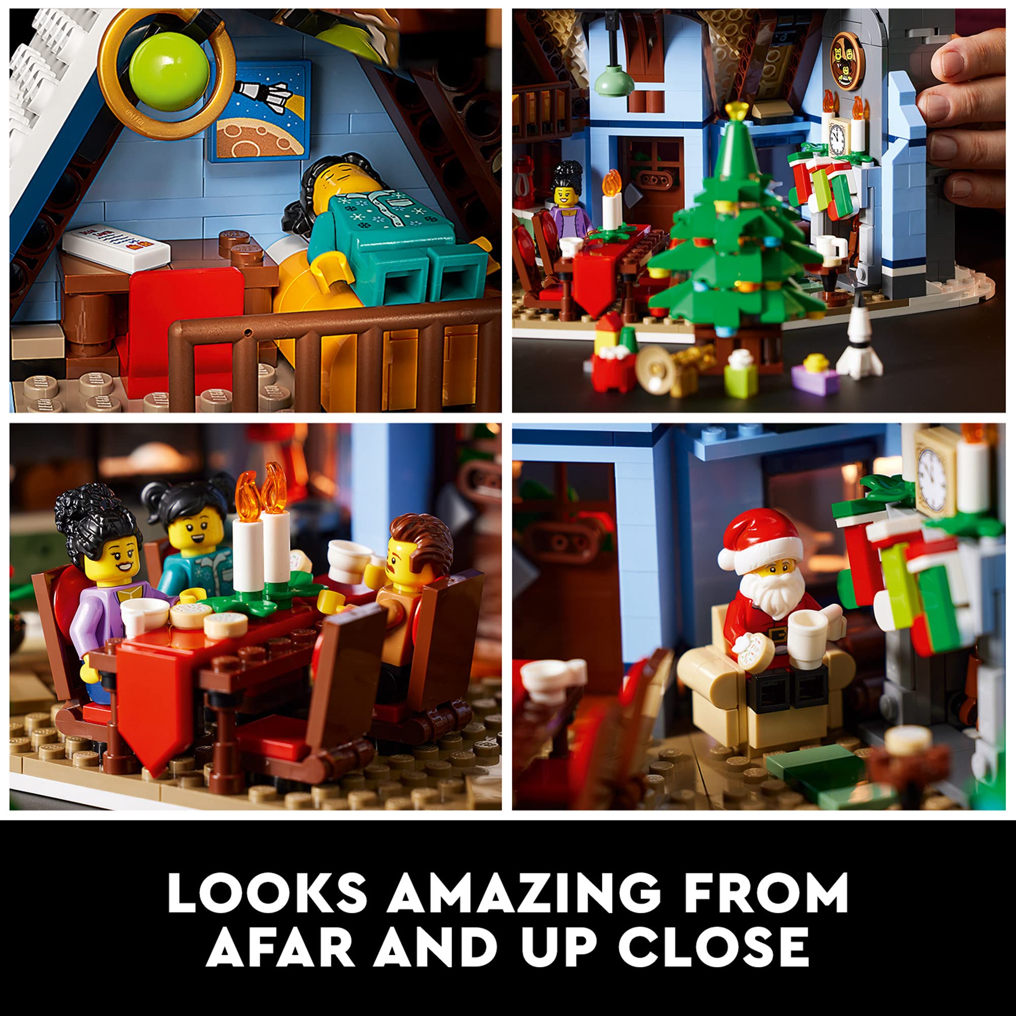 Foto 6 pulgar | Lego Icons Santa's Visit 10293 Christmas House - Venta Internacional