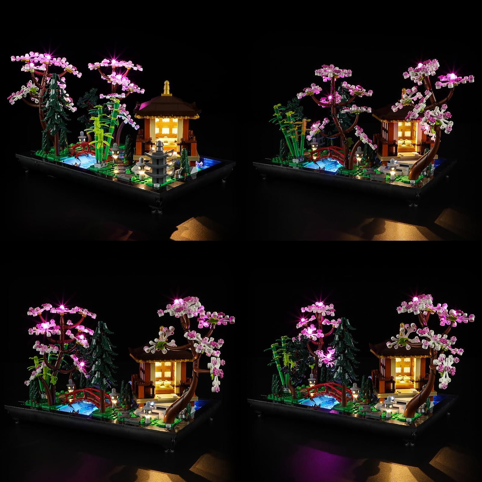 Foto 3 pulgar | Kit de Iluminación Lightailing 10315 Tranquil-Garden para Lego - Venta Internacional