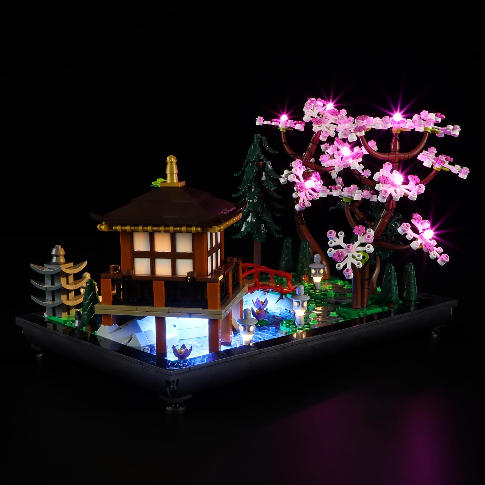 Foto 4 pulgar | Kit de Iluminación Lightailing 10315 Tranquil-Garden para Lego - Venta Internacional