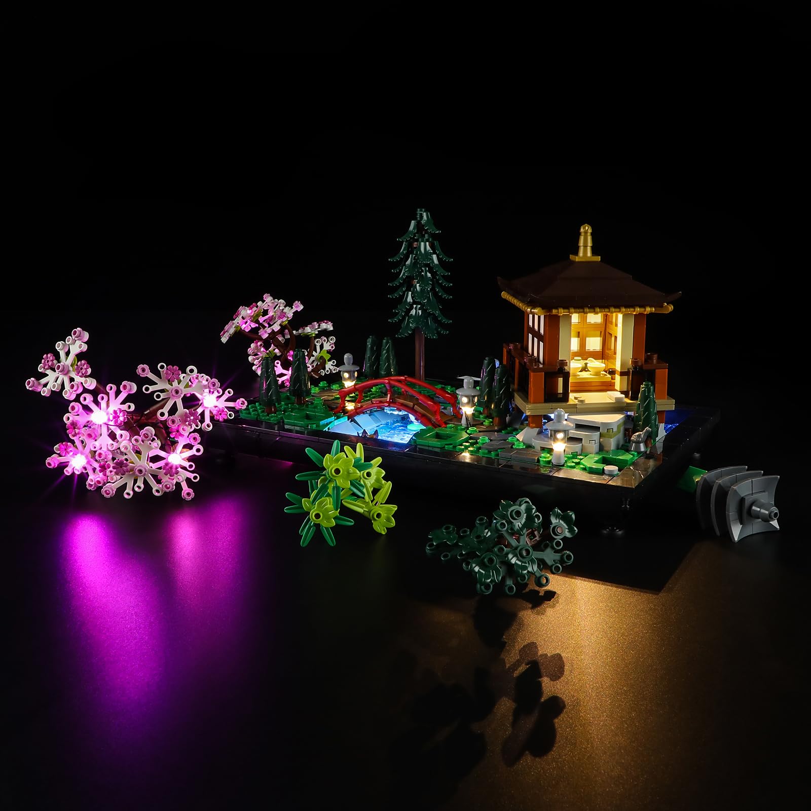 Foto 5 pulgar | Kit de Iluminación Lightailing 10315 Tranquil-Garden para Lego - Venta Internacional