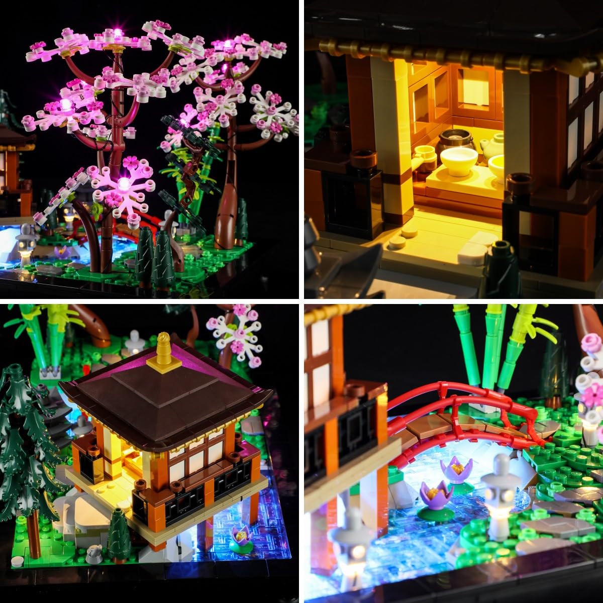 Foto 6 pulgar | Kit de Iluminación Lightailing 10315 Tranquil-Garden para Lego - Venta Internacional