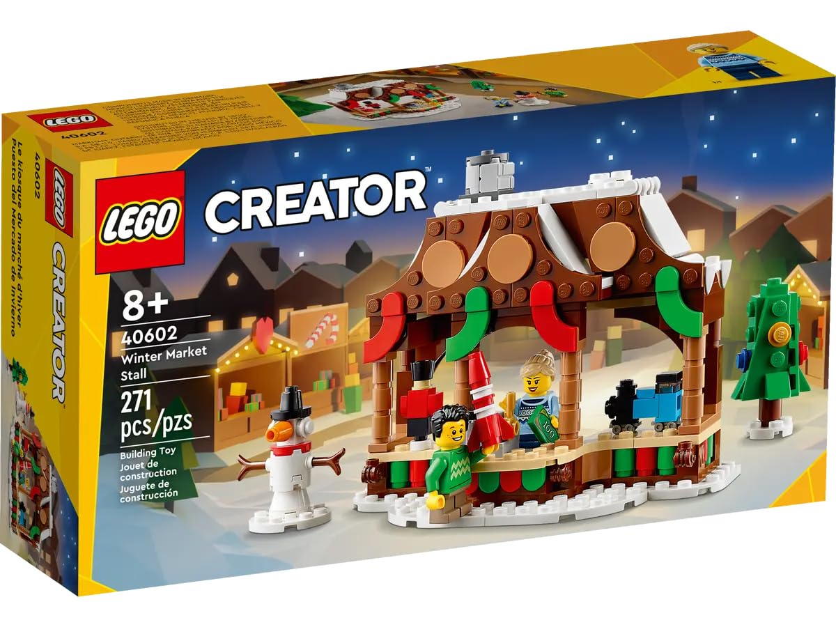 Foto 4 pulgar | Lego Winter Market Stall 40602 con 271 Piezas - Venta Internacional