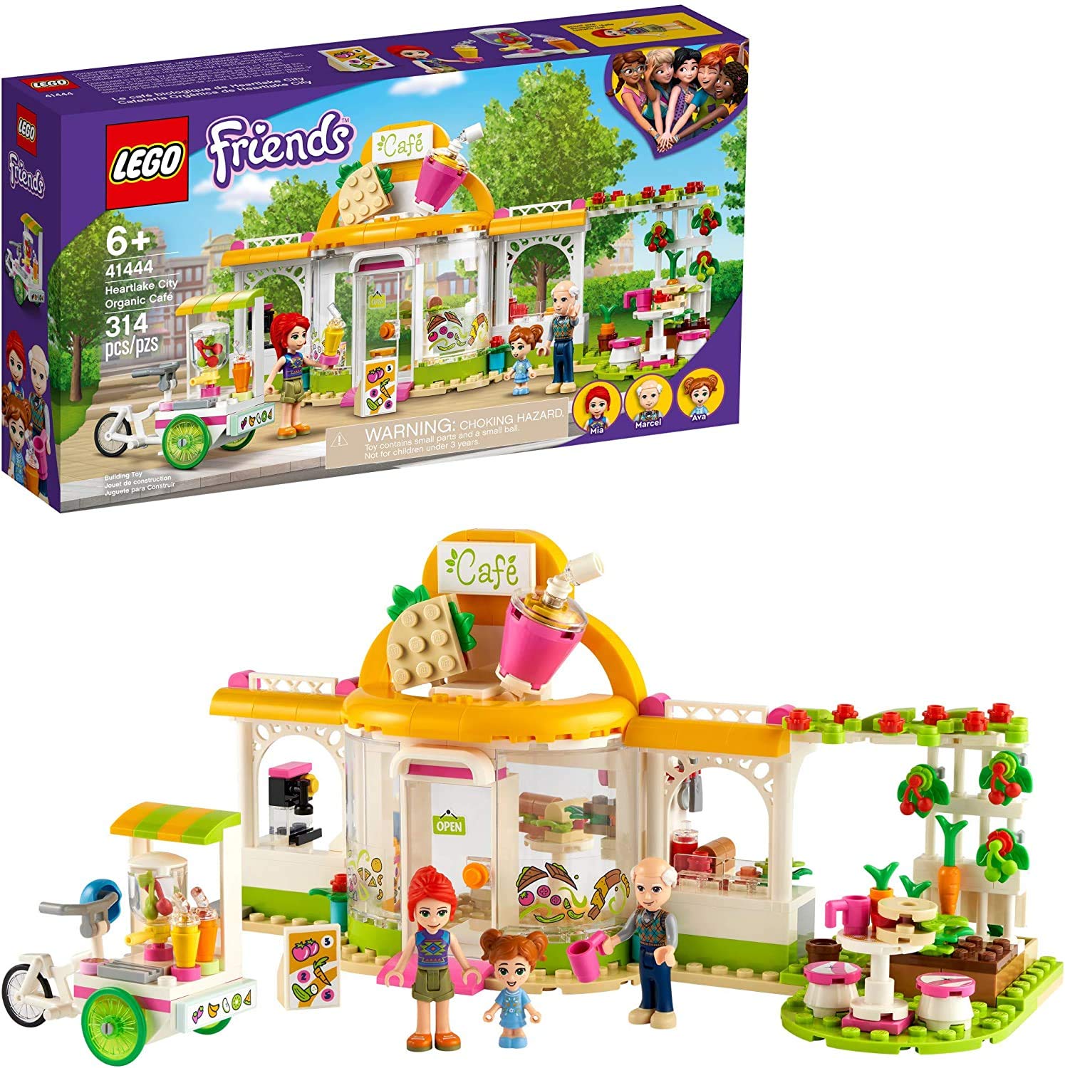 Foto 3 pulgar | Lego Friends Heartlake City Organic Café 41444 - Venta Internacional