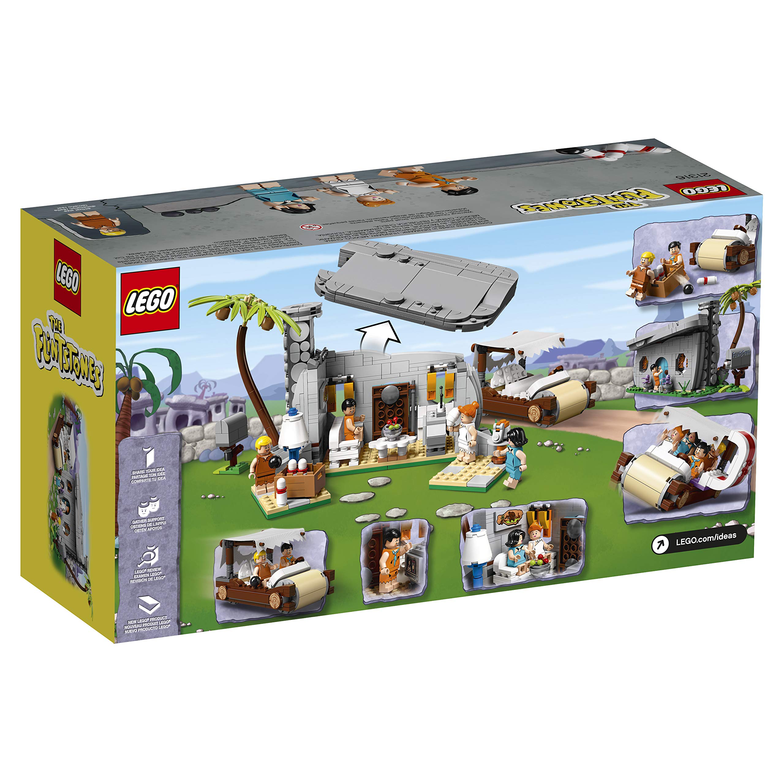 Foto 6 pulgar | Lego Ideas 21316 Los Picapiedra con 748 Piezas - Venta Internacional