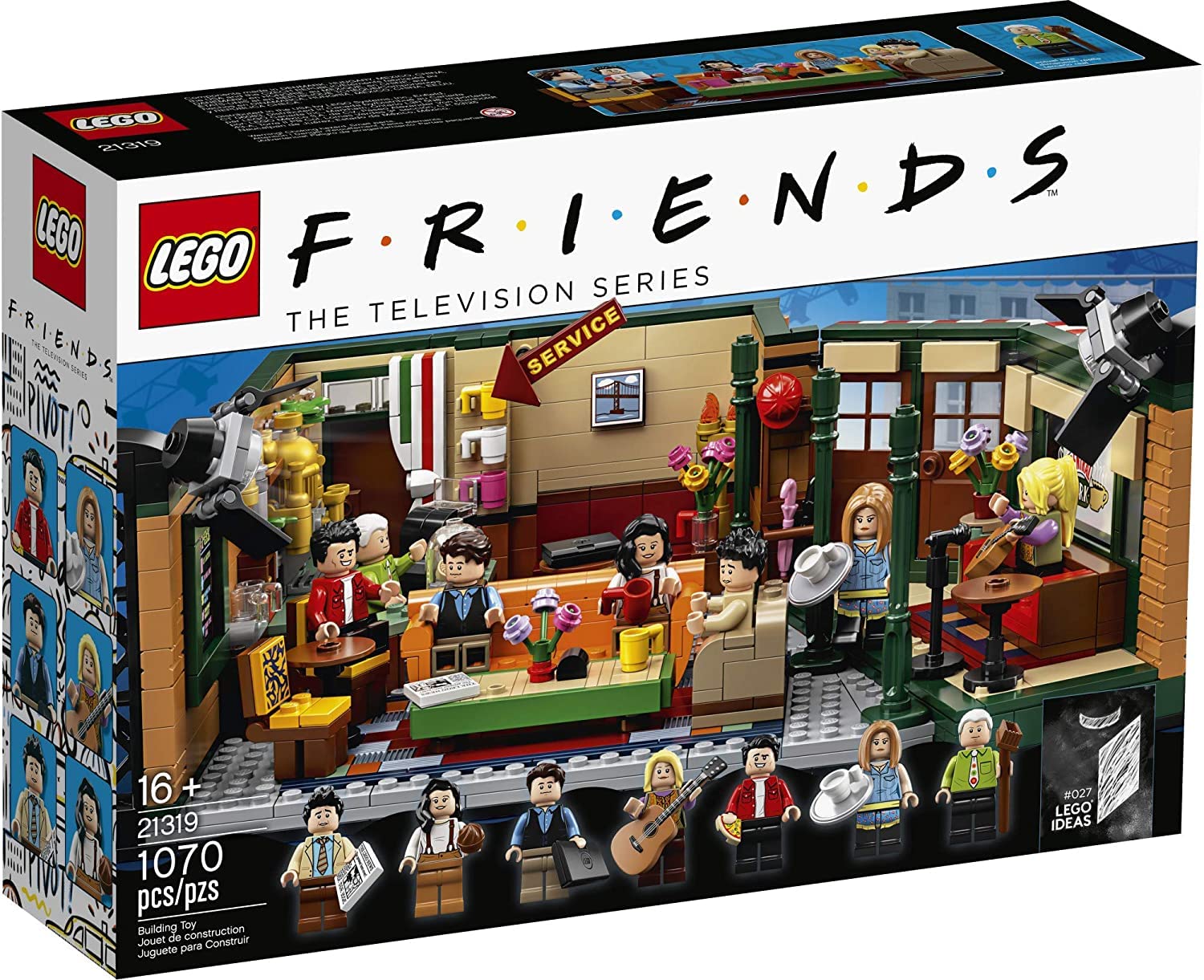 Foto 2 pulgar | Lego Ideas 21319 Central Perk con 1070 Piezas - Venta Internacional