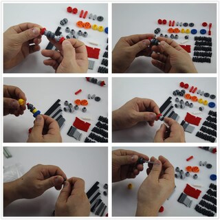 Foto 5 | Building Blocks Technical Series, 130 Piezas, Para Niños - Venta Internacional.