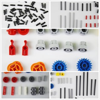 Foto 4 | Building Blocks Technical Series, 130 Piezas, Para Niños - Venta Internacional.
