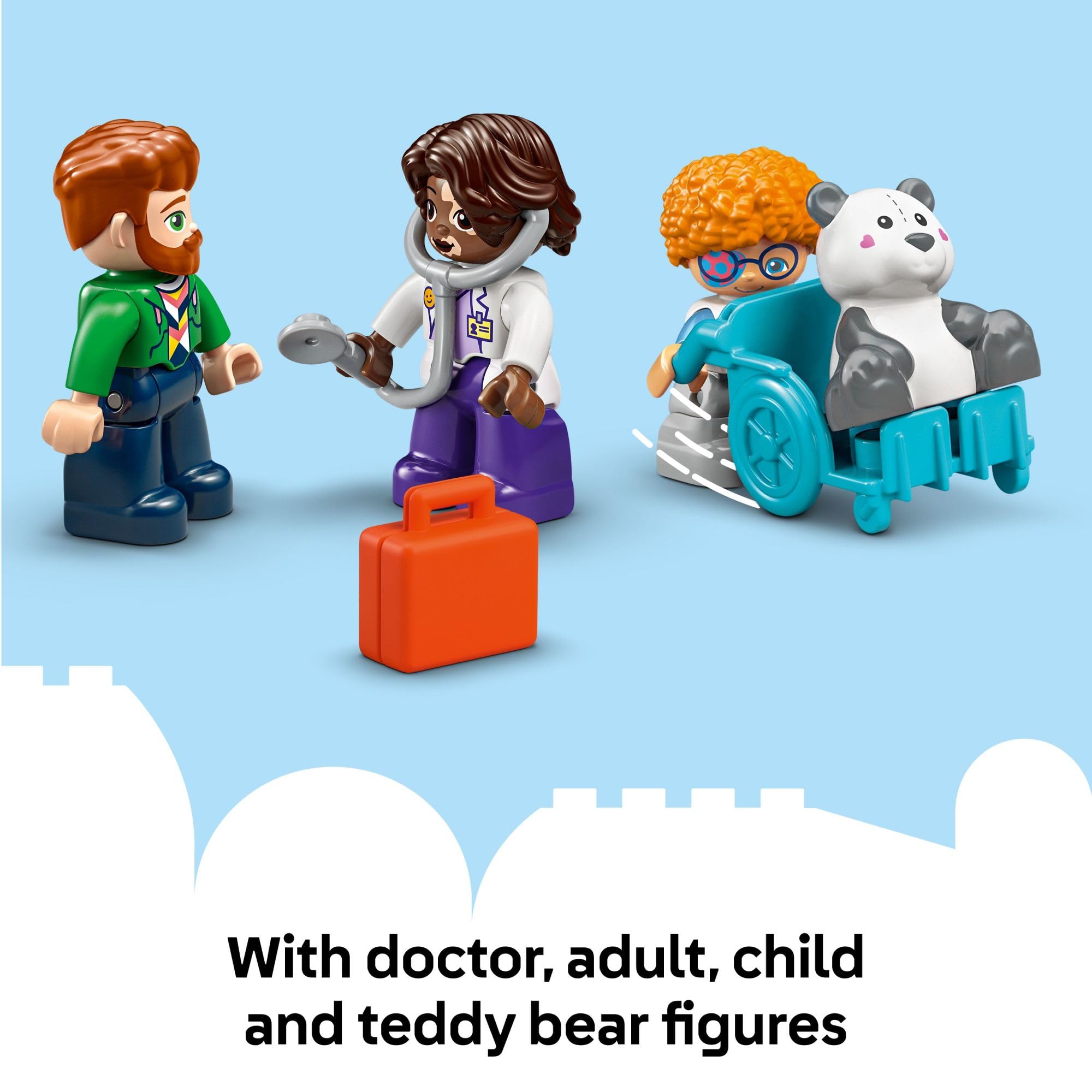 Foto 6 | Construyendo Un Juguete Lego Duplo Town: Primera Visita Al Doctor - Venta Internacional.