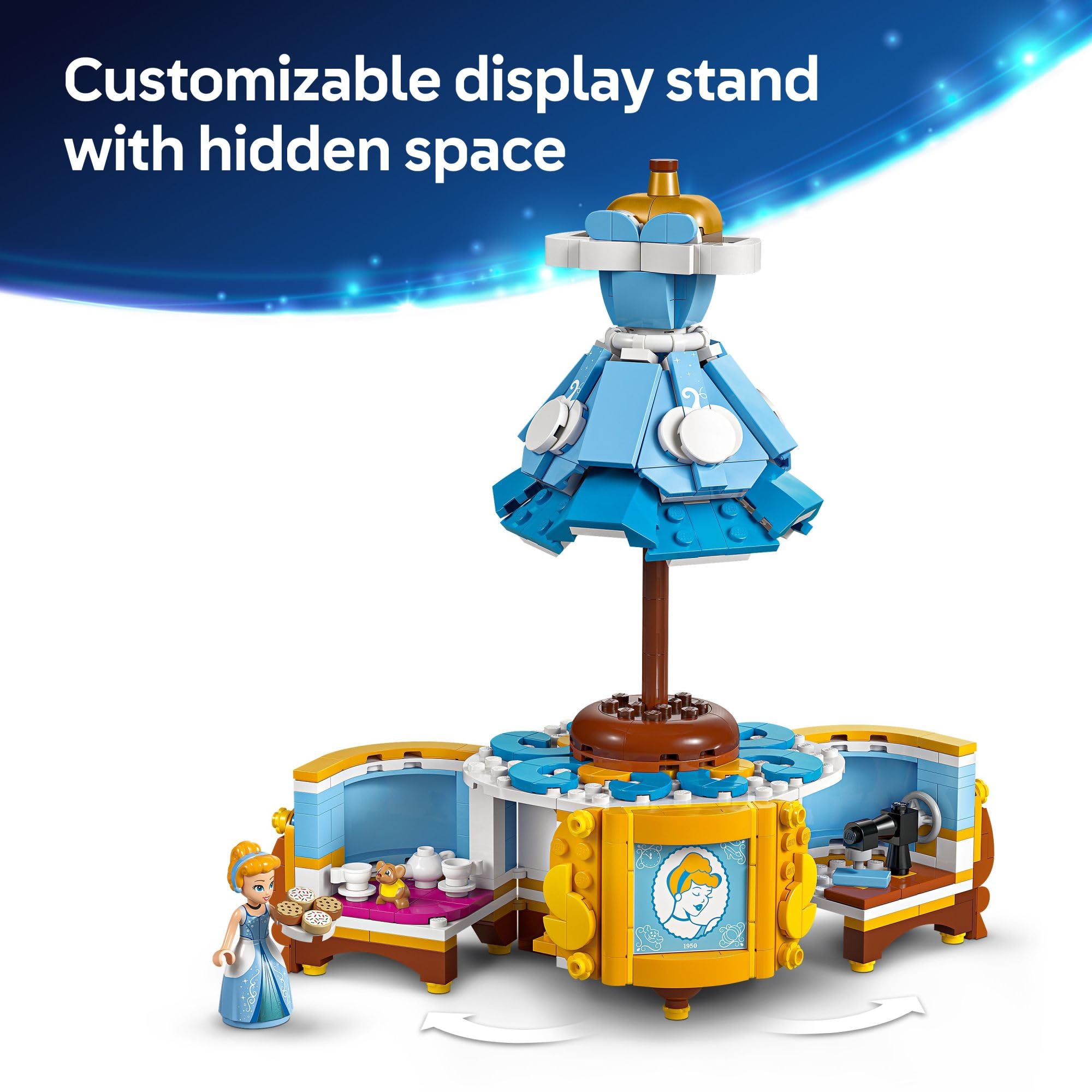 Foto 5 pulgar | Juguete De Construcción Lego Disney Princess Cinderella's Dress 43266 - Venta Internacional.