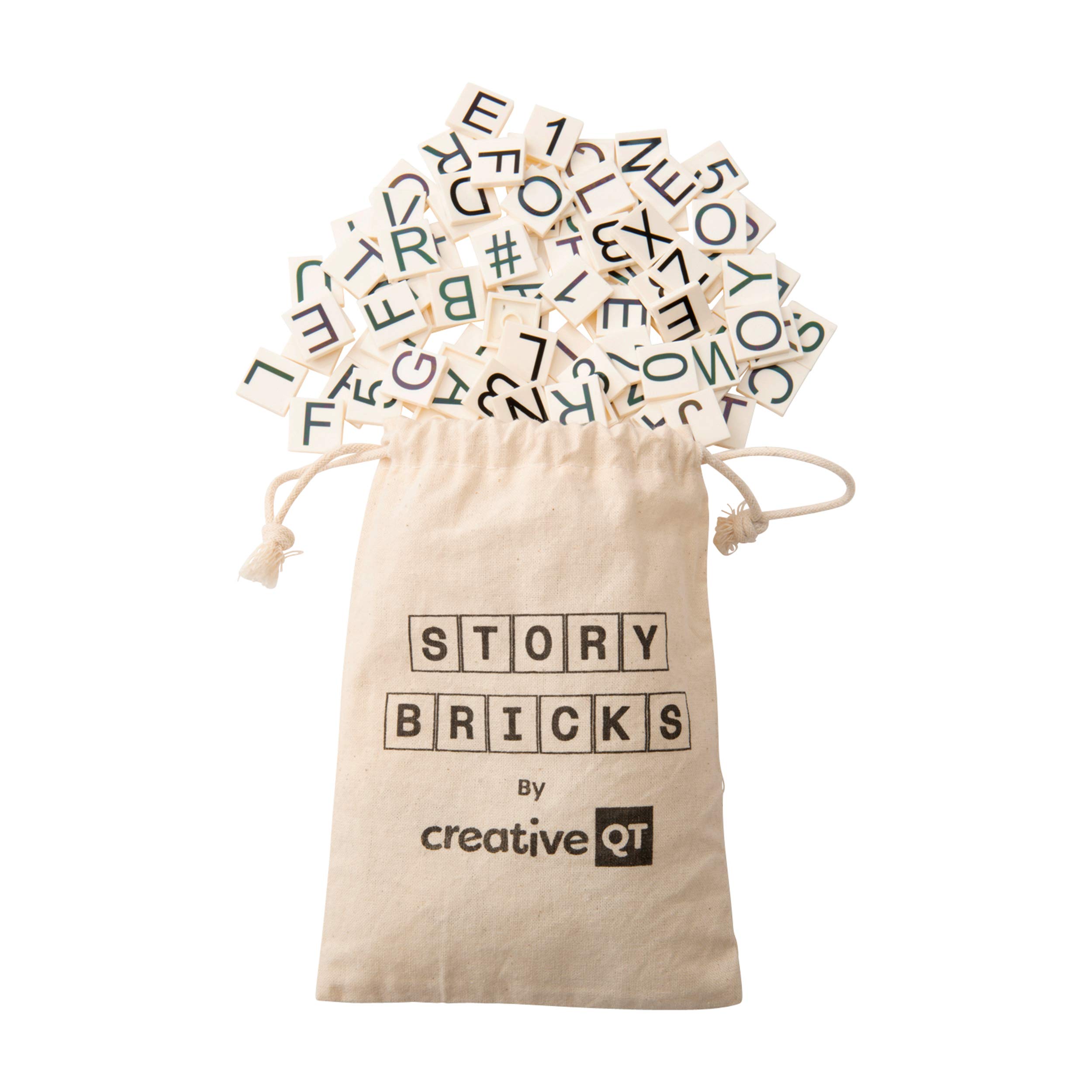 Building Story Bricks Creative Qt Para Niños Con Más De 285 Letras - Venta Internacional.