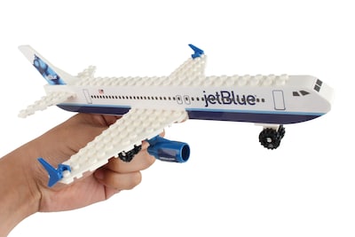 Foto 4 | Juguete De Construcción Daron Jet Blue De 55 Piezas Con Licencia Oficial - Venta Internacional.