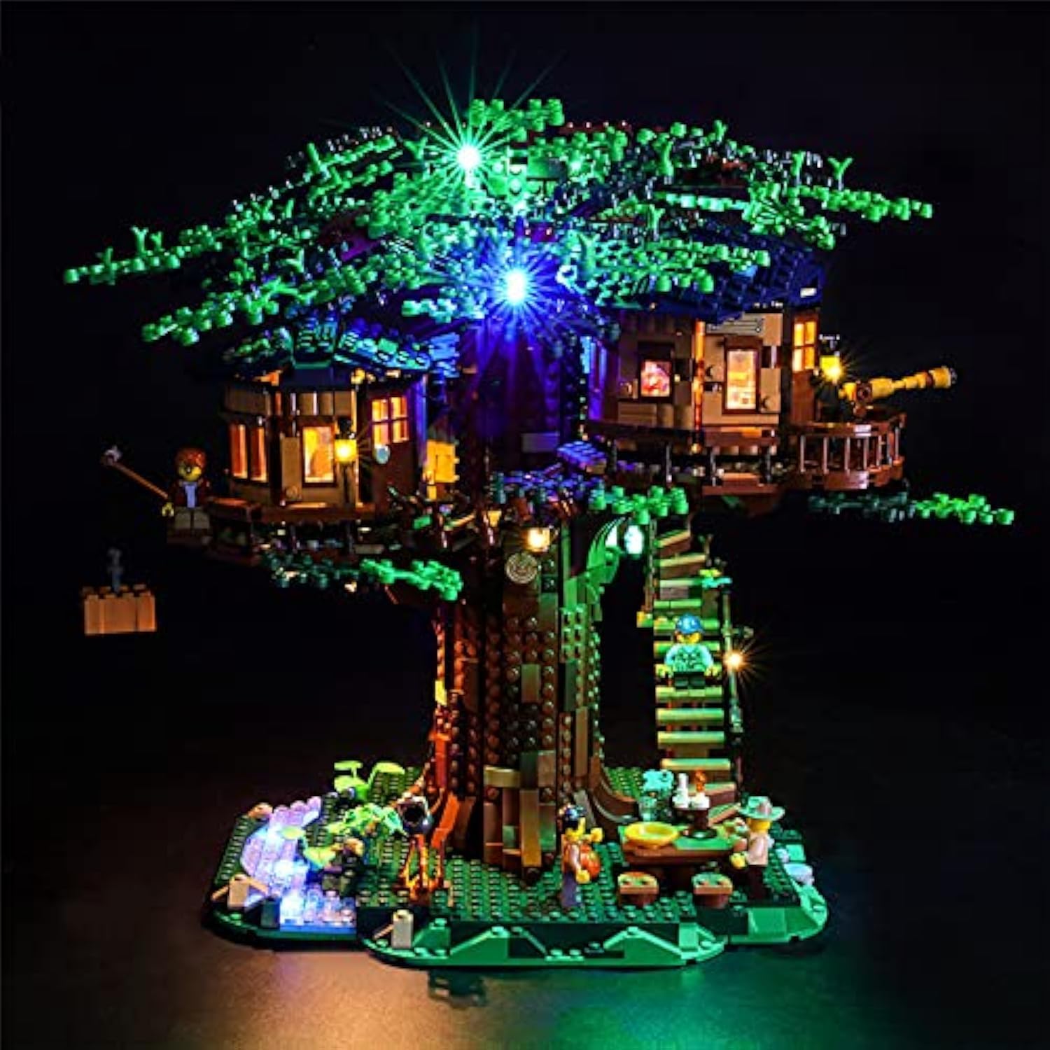 Foto 1 | Kit De Luces Led Para Bloques De Construcción Lego 21318 Treehouse - Venta Internacional.
