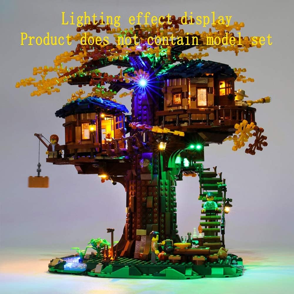 Foto 7 pulgar | Kit De Luces Led Para Bloques De Construcción Lego 21318 Treehouse - Venta Internacional.