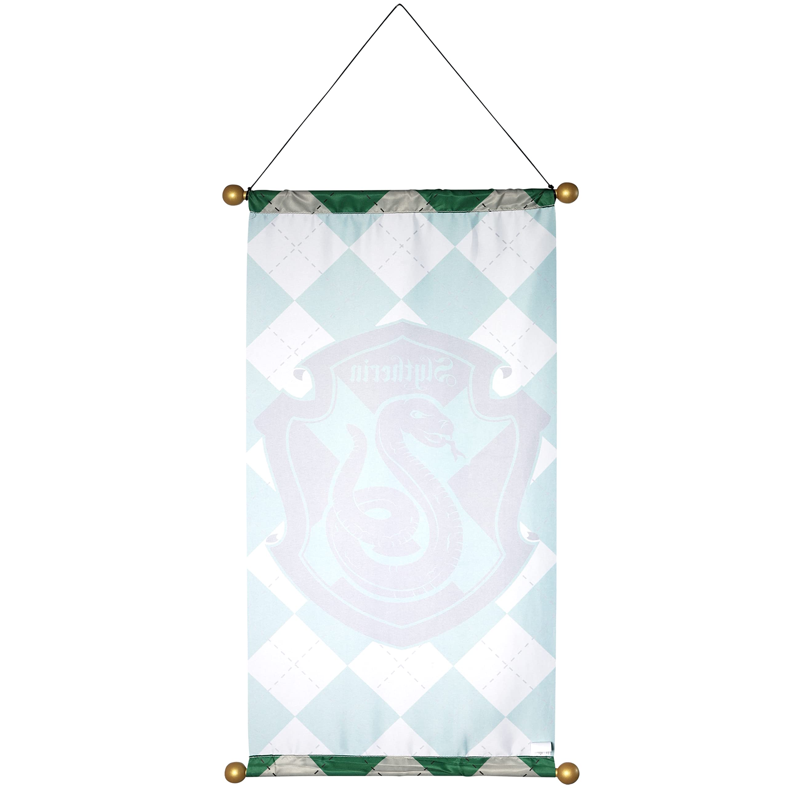 Foto 3 pulgar | Estandarte De Tela Para Casa Con Rubíes De Harry Potter, Hogwarts, Slytherin - Venta Internacional.