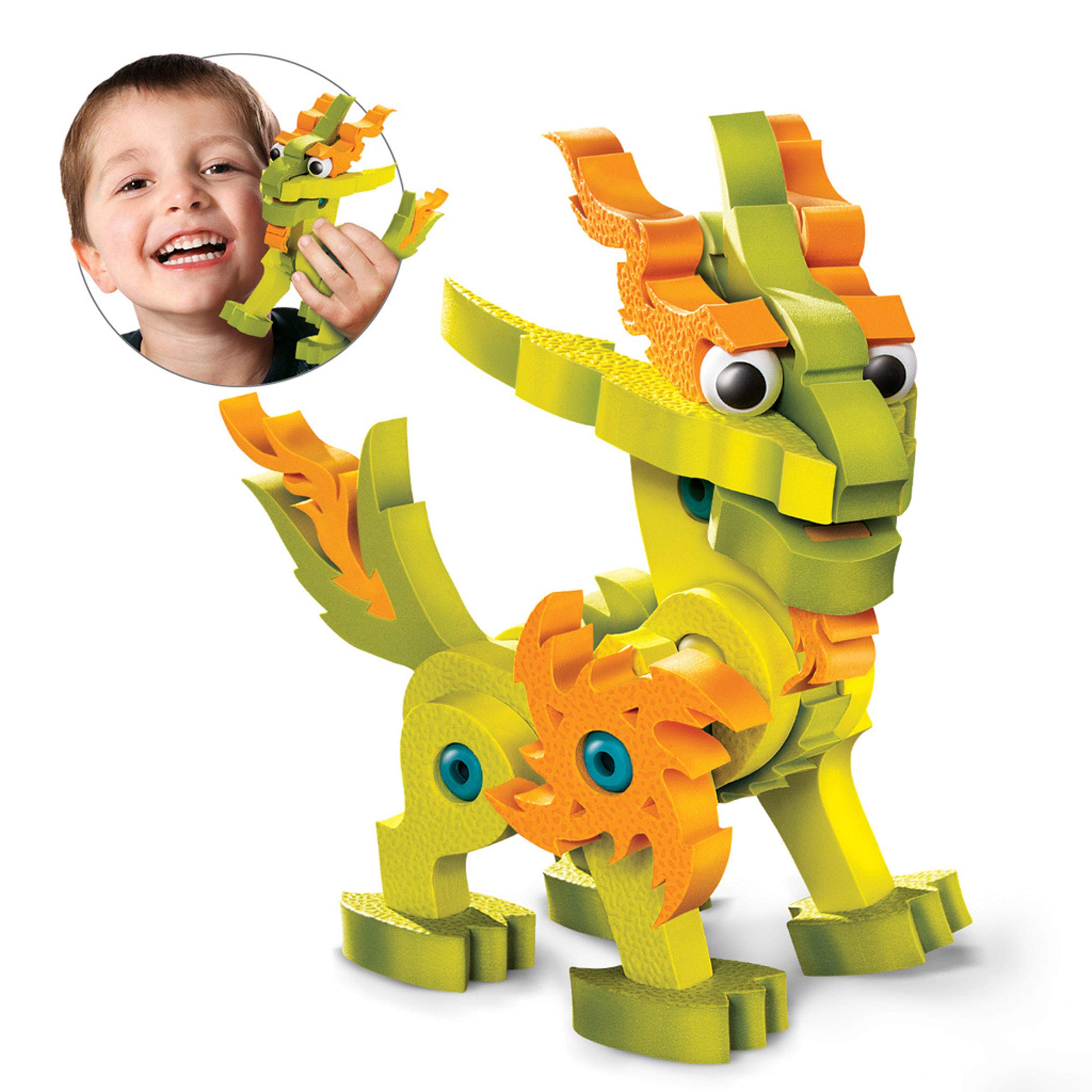 Foto 6 pulgar | Kit De Construcción Toy Bloco Toys Lightnix Dragon Of The Light - Venta Internacional.