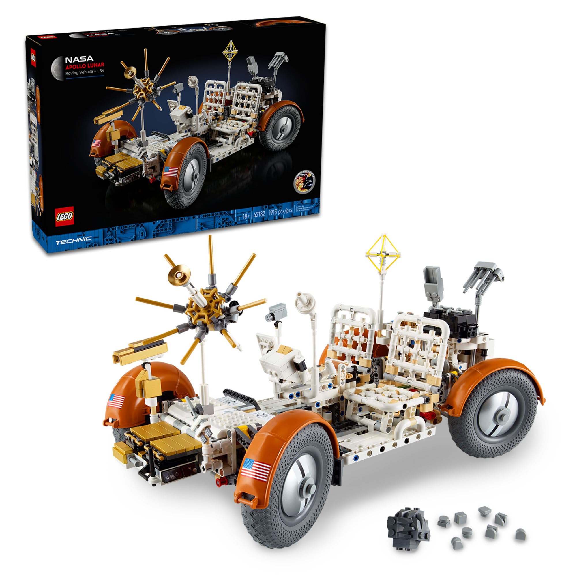 Set De Construcción Lego Technic Nasa Apollo Lunar Roving Vehicle - Venta Internacional.