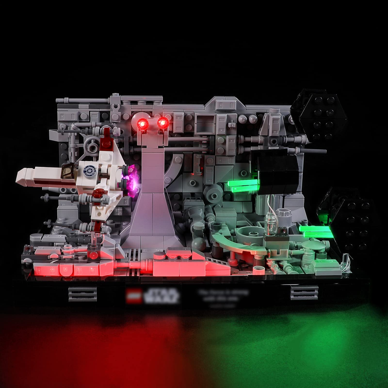 Foto 5 pulgar | Luz Led para Lego 75329 Death Star Trench Run Diorama - Venta Internacional