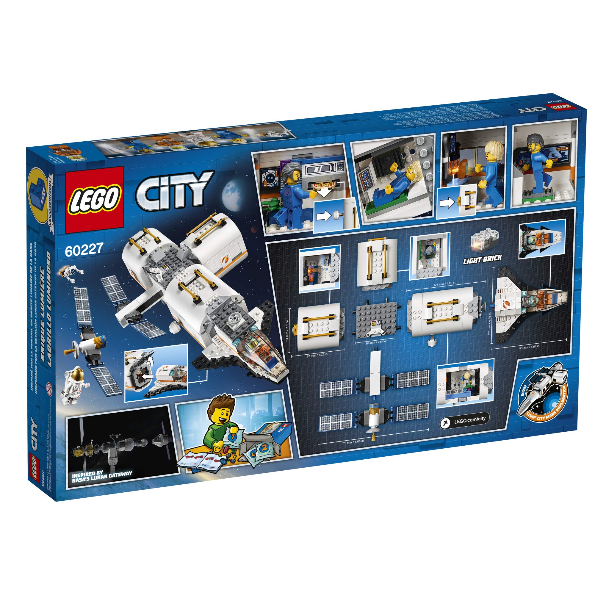 Foto 6 pulgar | Set de Construcción Lego City Space Lunar Space Station 60227 - Venta Internacional